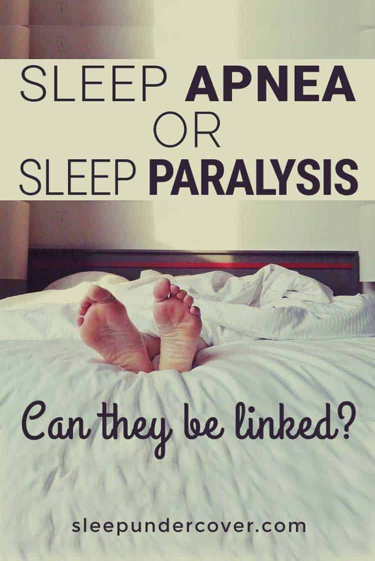 - SLEEP APNEA OR SLEEP PARALYSIS Are they linked? - Sleep paralysis can be scary and sleep apnea can even be dangerous to your health. But the good news is that treatment options are available.