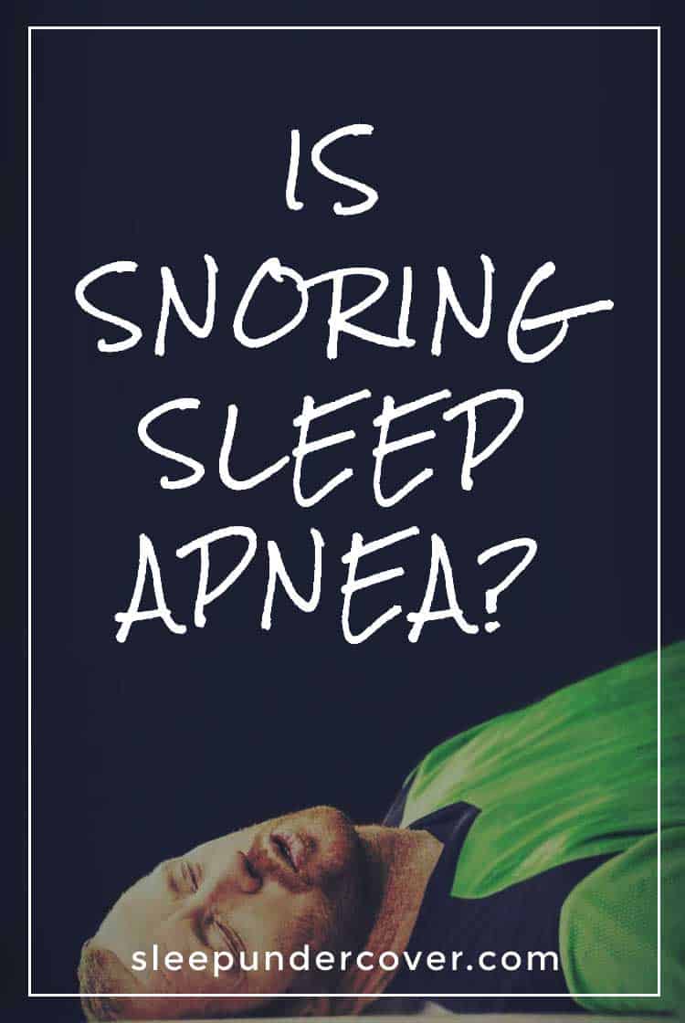 - IS SNORING SLEEP APNEA - Your snoring solution will work for sleep apnea depends on the cause of your sleep apnea and which snoring solution you are using.