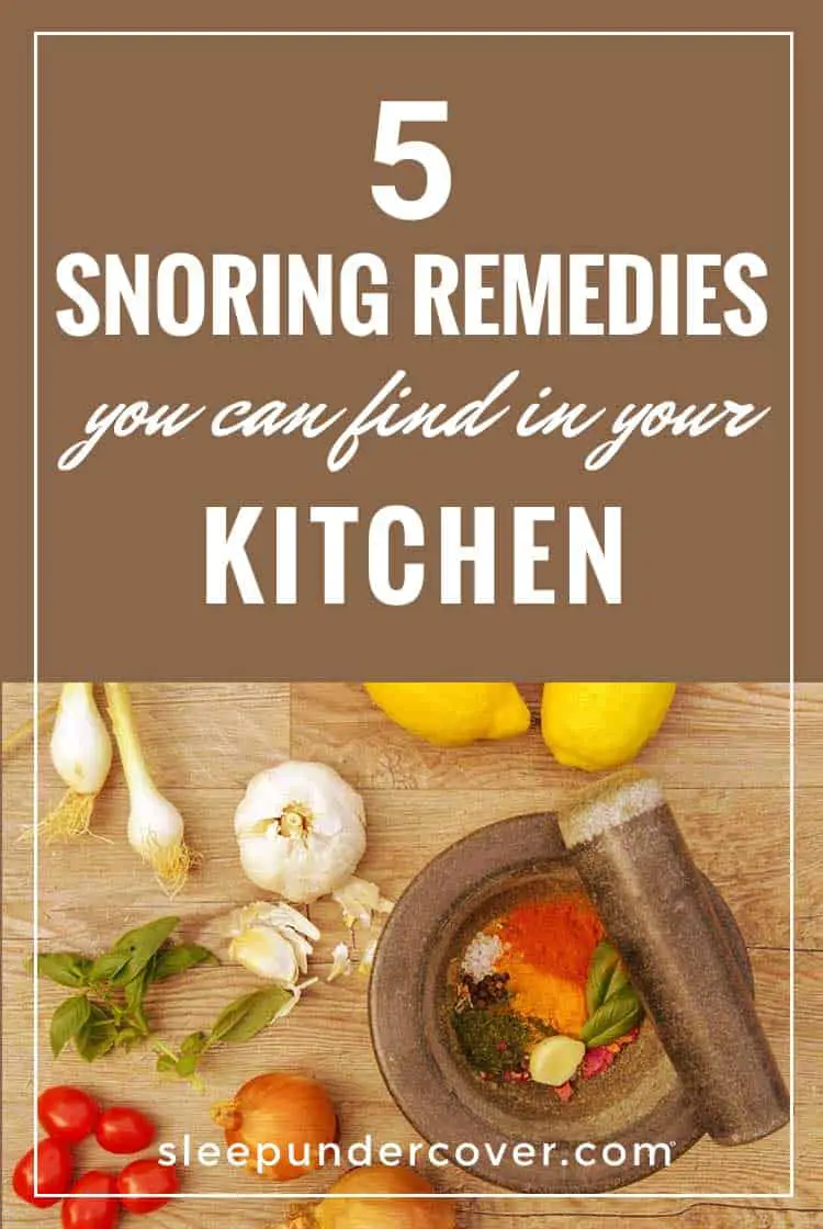 Home Remedies For Snoring That You Can Find In Your Kitchen