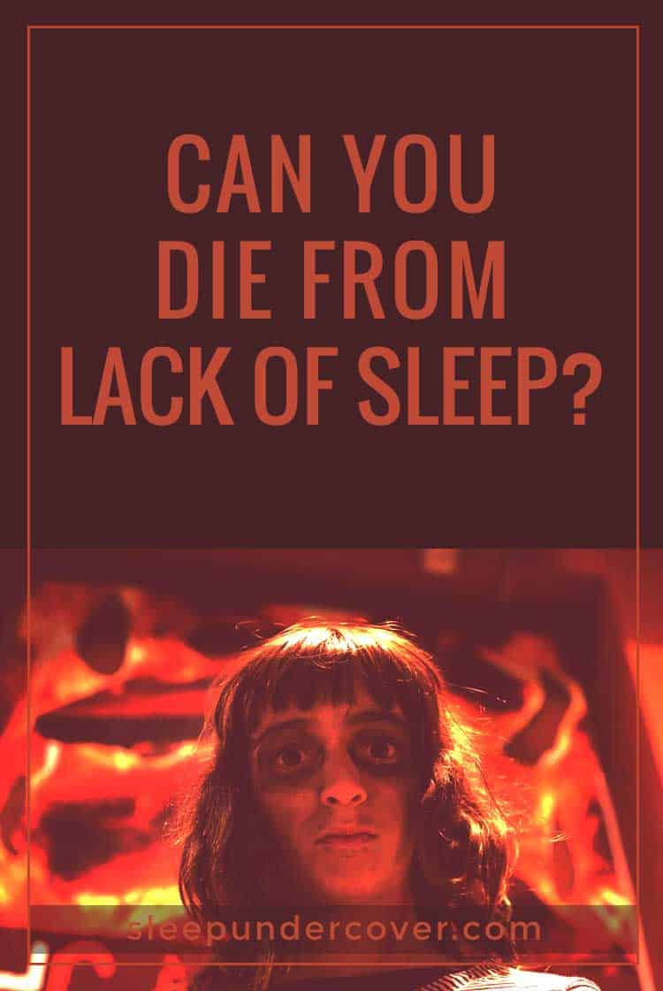- CAN YOU DIE FROM LACK OF SLEEP ? - Documented cases of people dying immediately from lack of sleep are obviously unusual, and most people wouldn’t be able to stay awake long enough to test the theory.