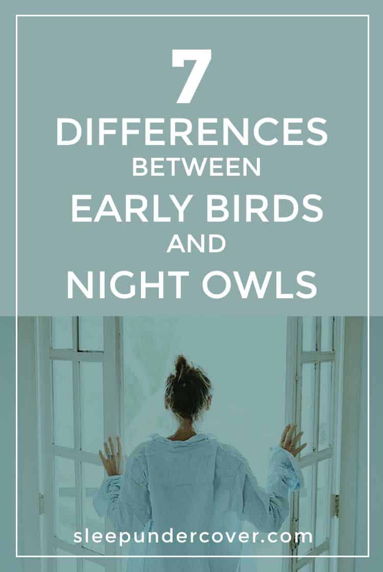 - EARLY RISERS VS LATE RISERS - When it comes to sleeping and waking habits among humans, there exists a strong distinction between those who identify as a “morning person” and those who would categorize themselves a “night owl”.
