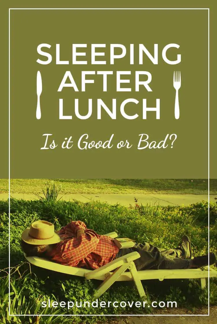 - SLEEPING AFTER LUNCH GOOD OR BAD ? - Napping has also been shown to have positive psychological results offering relaxation, rejuvenation, and a bit of a feeling of a mini-getaway from life.